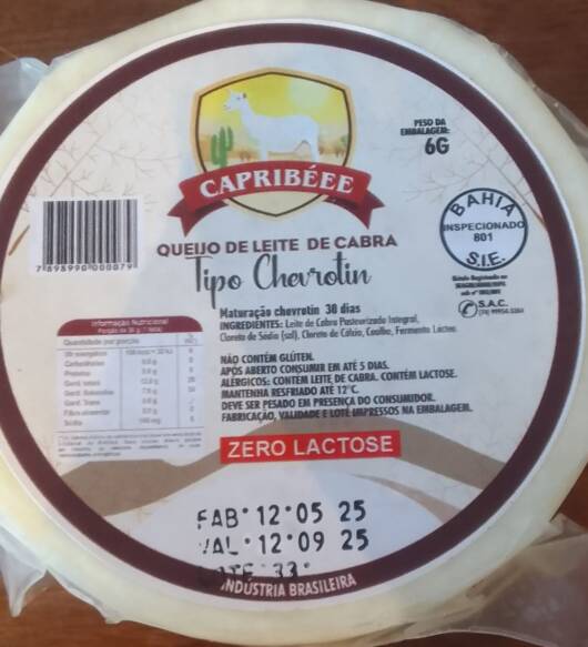 CHEVROTIN ZERO LACTOSE (REDONDO)